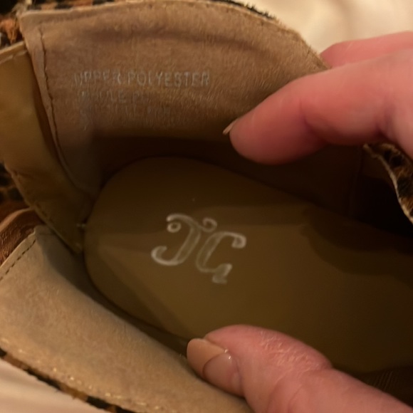 Boutique Cheetah Print Zippered Booties Size 9 - Picture 6 of 8